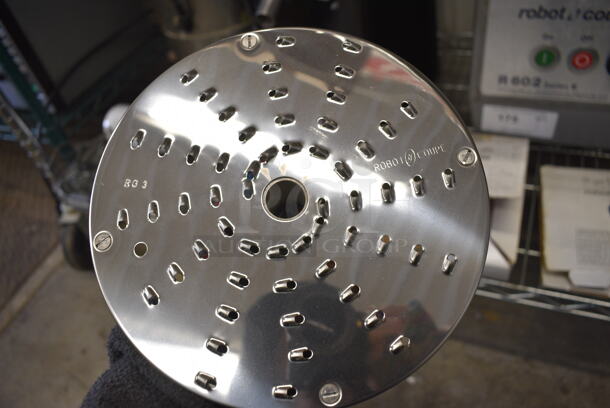 BRAND NEW! Robot Coupe Model RG3 Stainless Steel Commercial Shredding Blade for Food Processor. 7.5x7.5x2 - Image 4 of 6