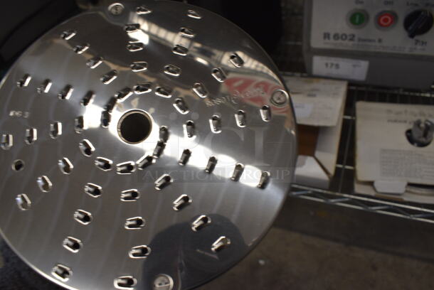 BRAND NEW! Robot Coupe Model RG3 Stainless Steel Commercial Shredding Blade for Food Processor. 7.5x7.5x2 - Image 5 of 6