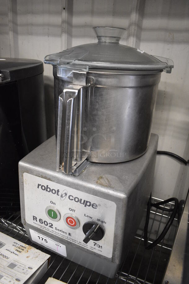 SWEET! Robot Coupe Model R602N Stainless Steel Commercial Countertop Food Processor w/ S Blade. 220 Volts, 1 Phase. 10x13x22 - Image 2 of 6