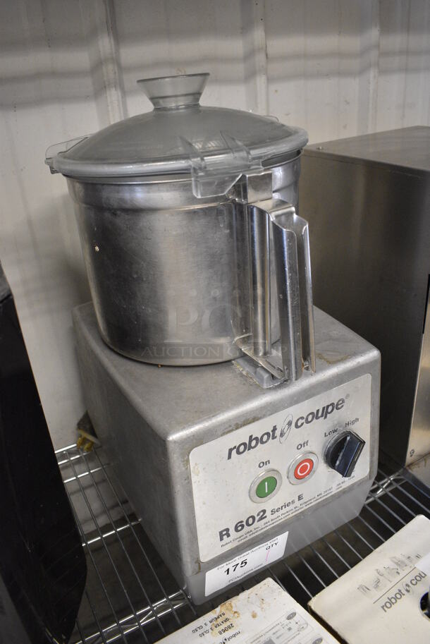 SWEET! Robot Coupe Model R602N Stainless Steel Commercial Countertop Food Processor w/ S Blade. 220 Volts, 1 Phase. 10x13x22 - Image 3 of 6