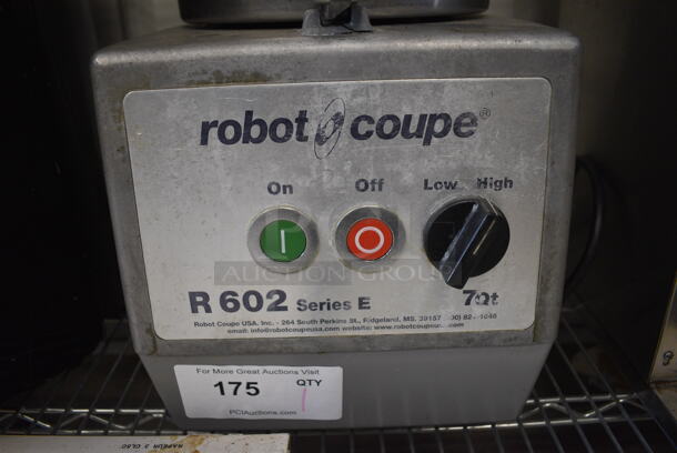 SWEET! Robot Coupe Model R602N Stainless Steel Commercial Countertop Food Processor w/ S Blade. 220 Volts, 1 Phase. 10x13x22 - Image 4 of 6