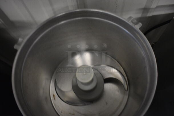 SWEET! Robot Coupe Model R602N Stainless Steel Commercial Countertop Food Processor w/ S Blade. 220 Volts, 1 Phase. 10x13x22 - Image 5 of 6