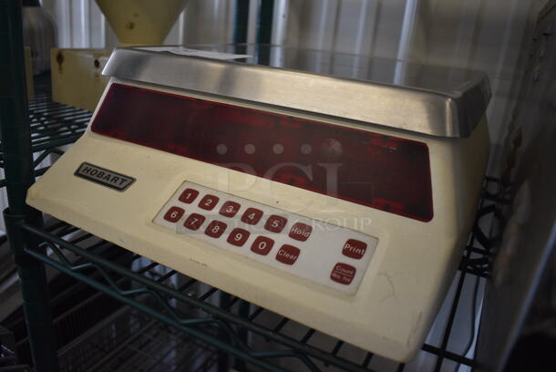 Hobart Model 1840 Metal Commercial Countertop Food Portioning Scale. 115 Volts, 1 Phase. 13x15x6. Tested and Working! - Image 2 of 4