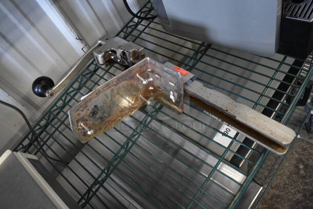 Metal Commercial Can Opener w/ Mount. 9x4x18 - Image 2 of 4