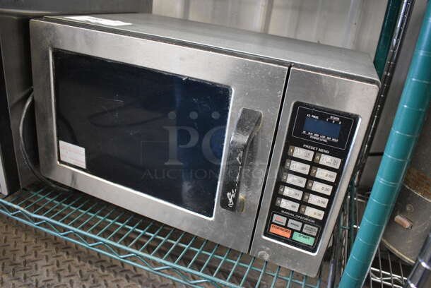 Stainless Steel Commercial Countertop Microwave Oven. 20x16x12 - Image 2 of 4