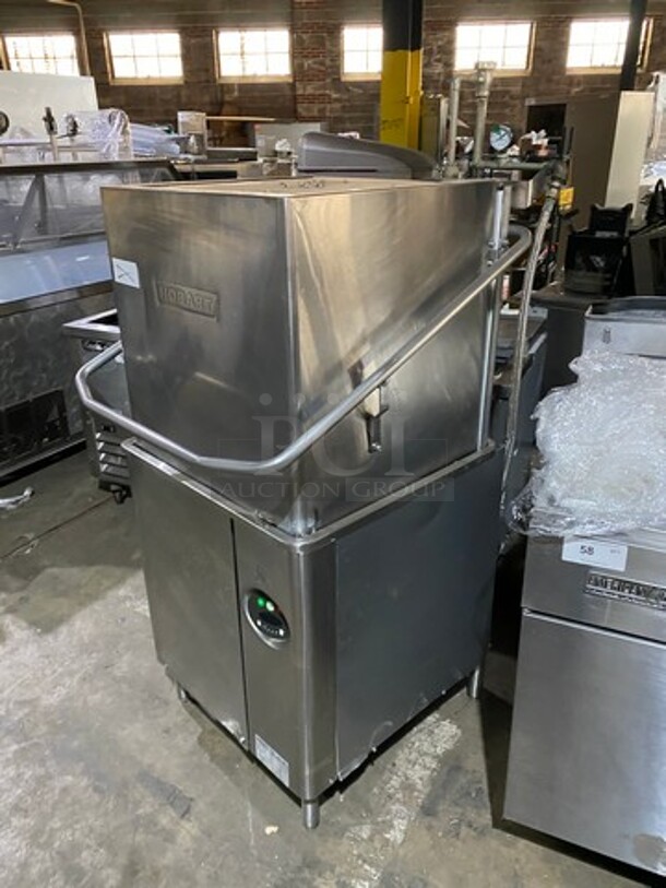 Hobart Commercial Heavy Duty Pass Through Dishwasher! All Stainless Steel! Model AM15 Serial 231114475! 3Phase! On Legs! - Image 11 of 11
