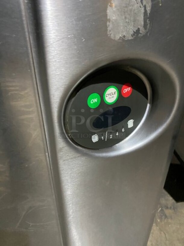 Hobart Commercial Heavy Duty Pass Through Dishwasher! All Stainless Steel! Model AM15 Serial 231114475! 3Phase! On Legs! - Image 7 of 11