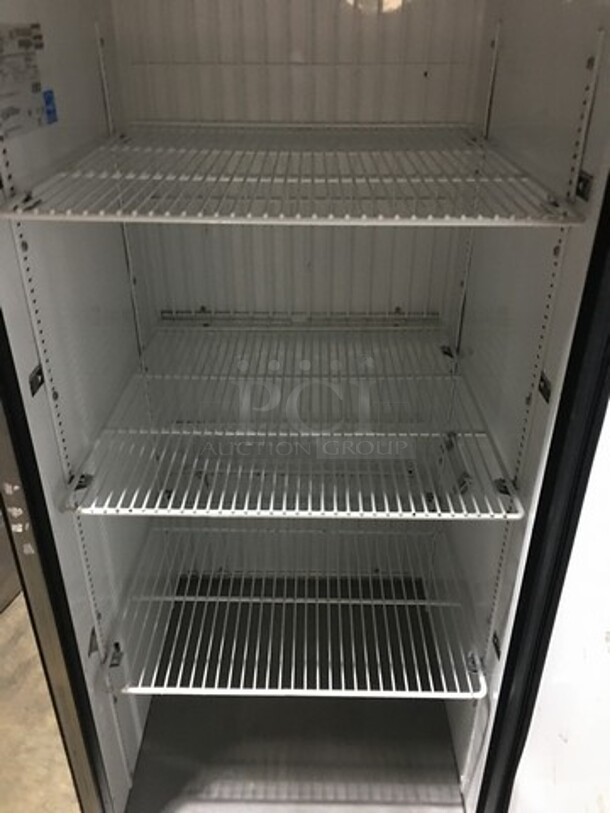 True Commercial Single Door Reach In Freezer! All Stainless Steel! Model T23F Serial 7916296! 115V 1 Phase! On Commercial Casters! - Image 4 of 8