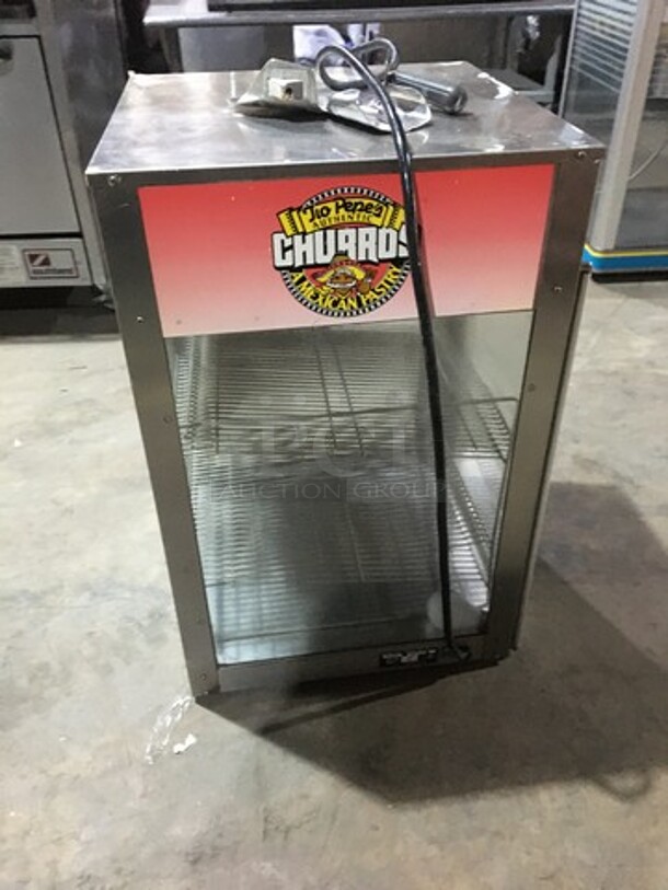 Wisco Commercial Countertop Food Warmer Display Case! Glass All Around Showcase Style! Model OOJJ925 Serial 110281856! 120V! - Image 2 of 9