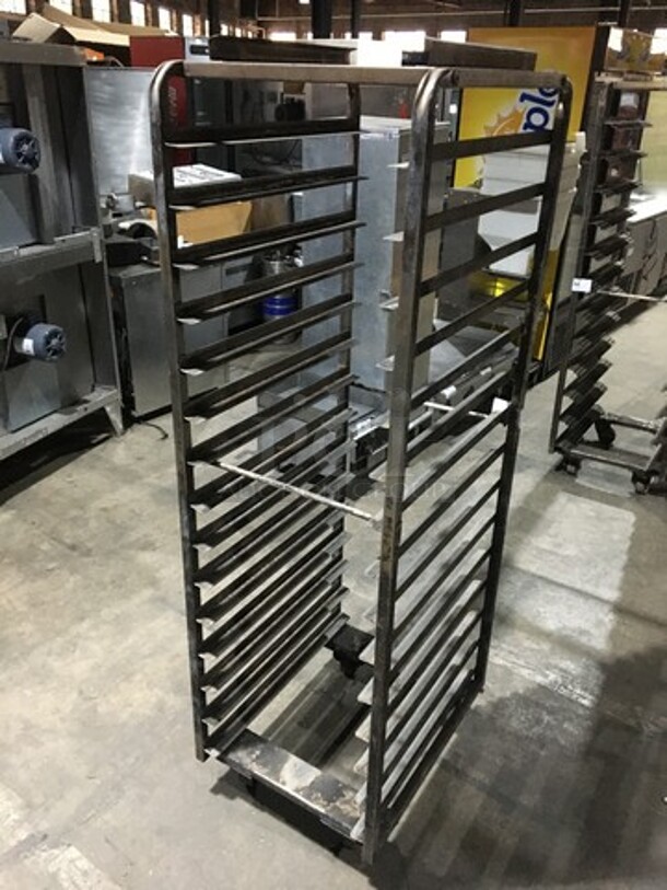 Baxter Commercial Pan Transport Roll In Rack! Holds Full Size Trays! On Casters! - Image 3 of 5