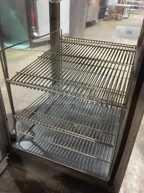 Wisco Commercial Countertop Food Warmer Display Case! Glass All Around Showcase Style! Model OOJJ925 Serial 110281856! 120V! - Image 5 of 9