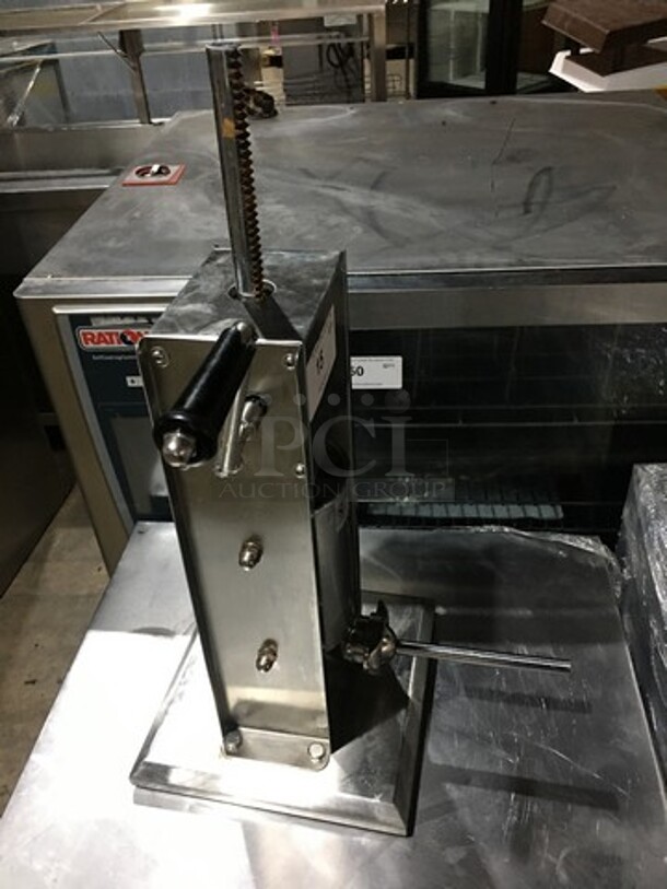 All Stainless Steel Commercial Sausage Stuffer!  - Image 4 of 8