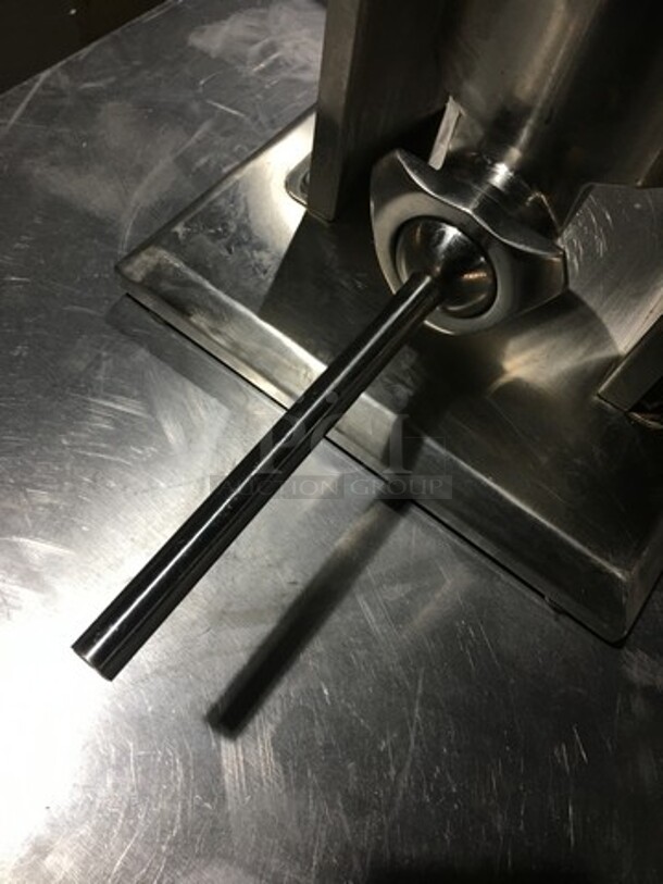 All Stainless Steel Commercial Sausage Stuffer!  - Image 5 of 8