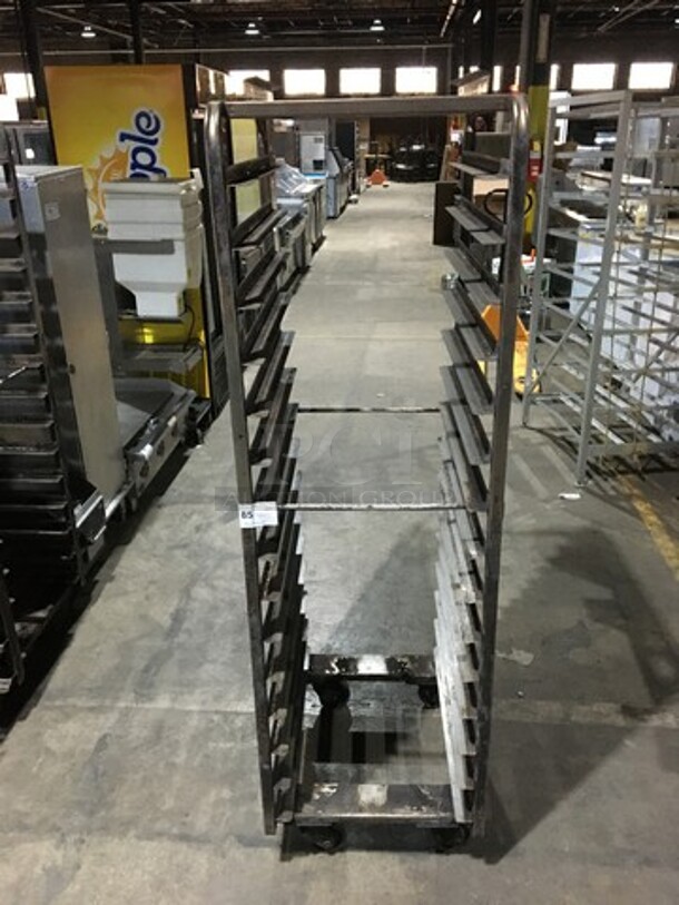 Baxter Commercial Pan Transport/Roll In  Rack! Holds Full Size Trays! On Casters!