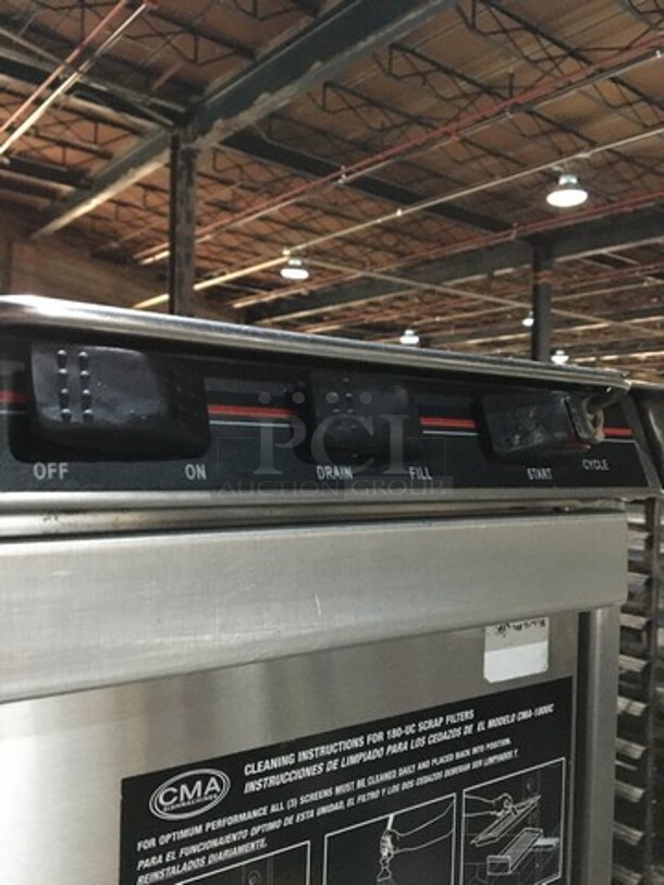CMA Commercial Under The Counter Heavy Duty High Temp Dishwasher! All Stainless Steel! Model CMA180UC! 208/230V 1Phase! - Image 8 of 12