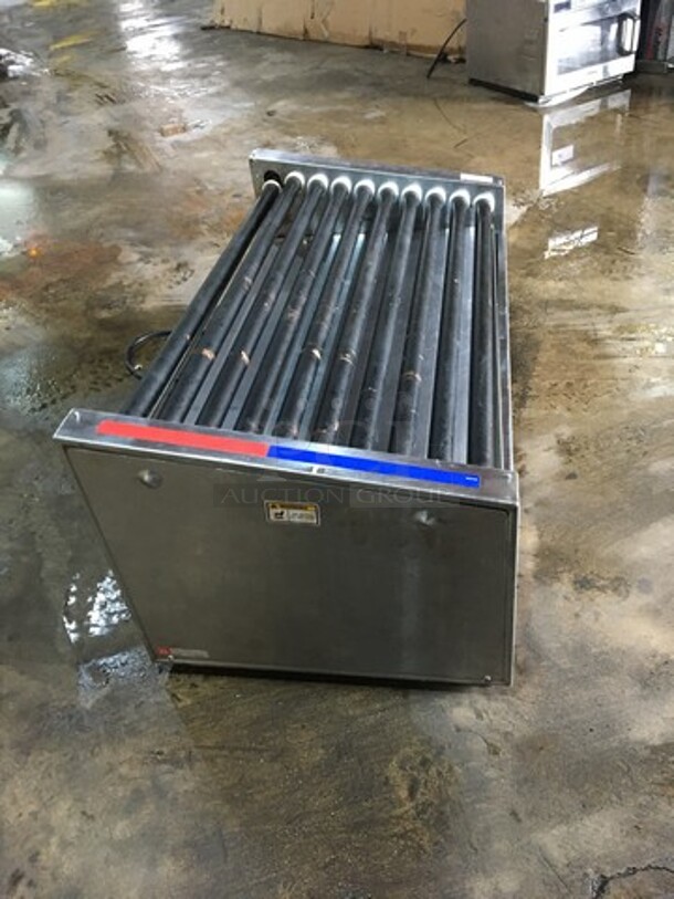 APW Wyott Commercial Countertop Hot Dog Roller Grill! All Stainless Steel! HRS50SBW Serial 0222818070099! 120V 1Phase! - Image 2 of 10