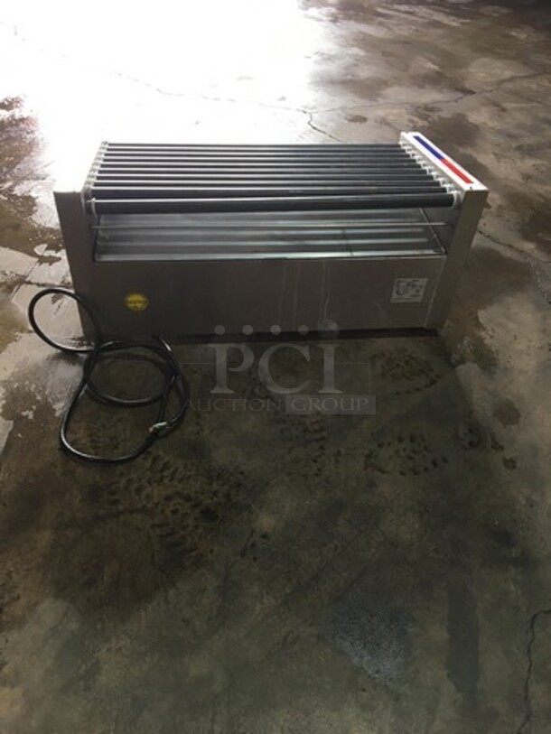APW Wyott Commercial Countertop Hot Dog Roller Grill! All Stainless Steel! HRS50SBW Serial 0222818070099! 120V 1Phase! - Image 3 of 10