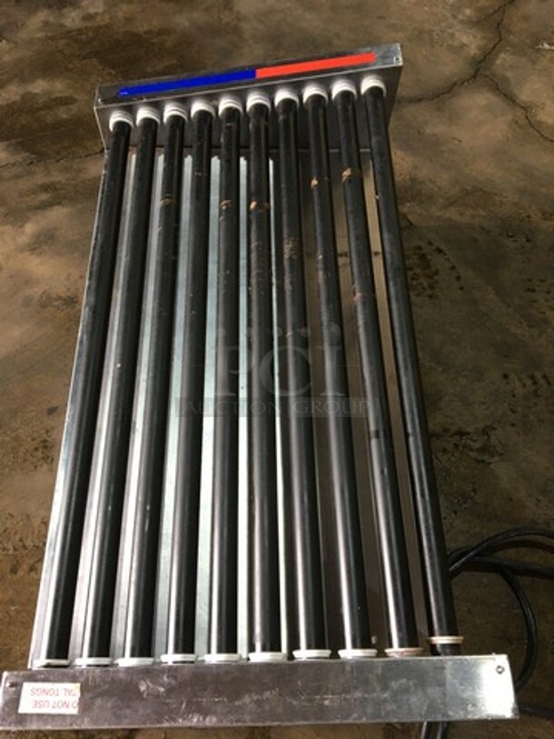 APW Wyott Commercial Countertop Hot Dog Roller Grill! All Stainless Steel! HRS50SBW Serial 0222818070099! 120V 1Phase! - Image 5 of 10