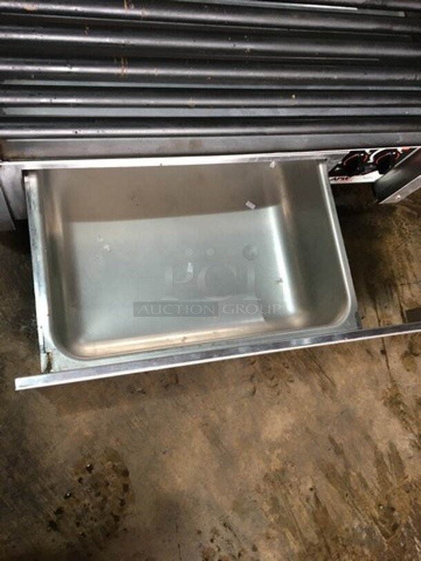 APW Wyott Commercial Countertop Hot Dog Roller Grill! All Stainless Steel! HRS50SBW Serial 0222818070099! 120V 1Phase! - Image 8 of 10