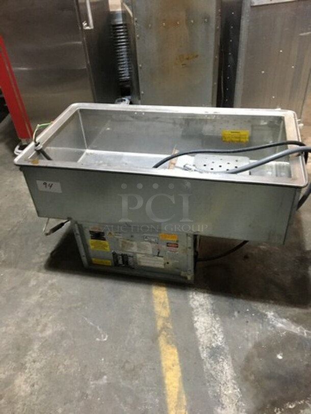 Atlas Metals Refrigerated Drop In Cold Pan/Salad Bar Unit! Model WCMHP3 Serial 16010331A! 120V 1Phase! - Image 10 of 11
