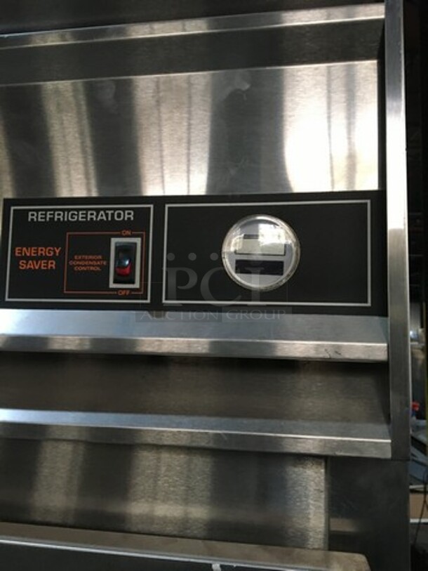 Victory Commercial Single Door Reach In Refrigerator! With Poly Coated Racks! All Stainless Steel! - Image 7 of 9