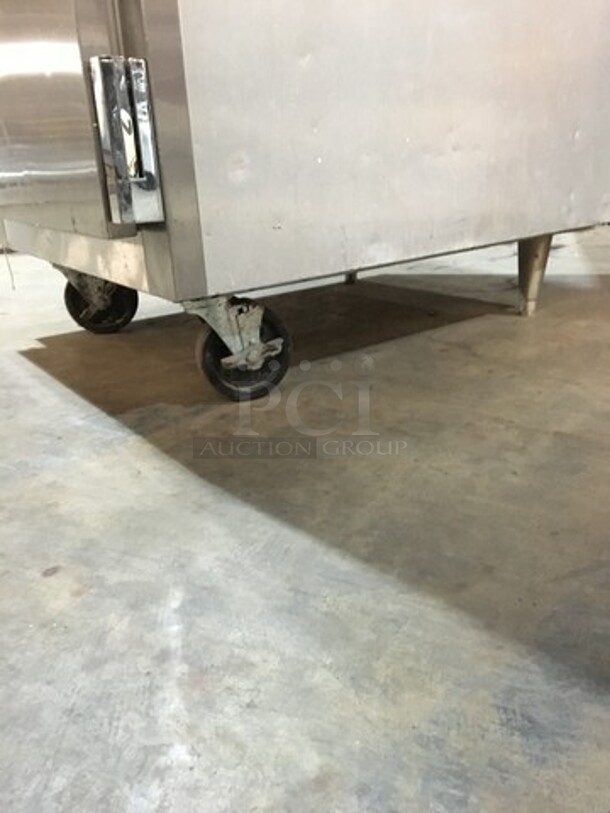 Victory Commercial Single Door Reach In Refrigerator! With Poly Coated Racks! All Stainless Steel! - Image 8 of 9