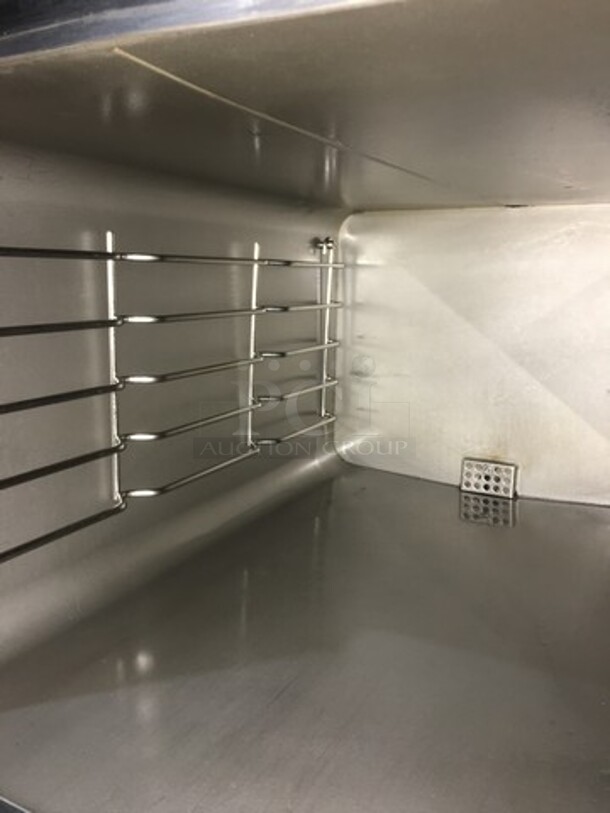 Vulcan Commercial Natural Gas Powered Dual Cabinet Steamer! All Stainless Steel! Model VSX24G Serial 271173356! On Legs! - Image 6 of 11