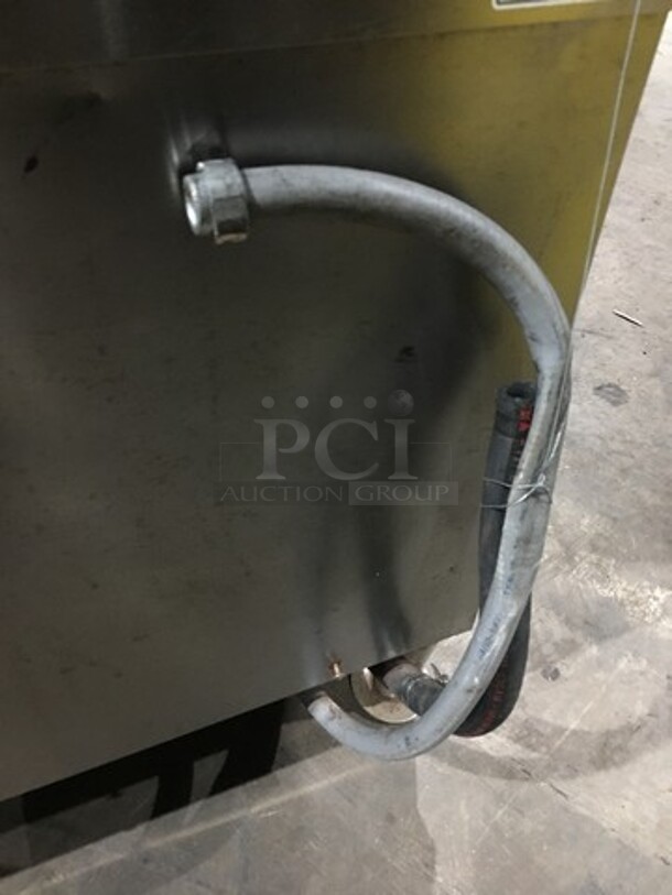 Vulcan Commercial Natural Gas Powered Dual Cabinet Steamer! All Stainless Steel! Model VSX24G Serial 271173356! On Legs! - Image 11 of 11