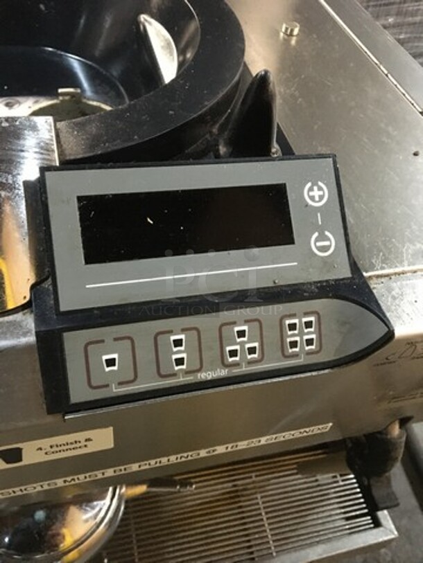 Thermoplan Commercial Countertop Automatic Expresso Machine! Mastrena Series! With Steam Wand! All Stainless Steel Body! With Digital Touch Controls! - Image 8 of 12