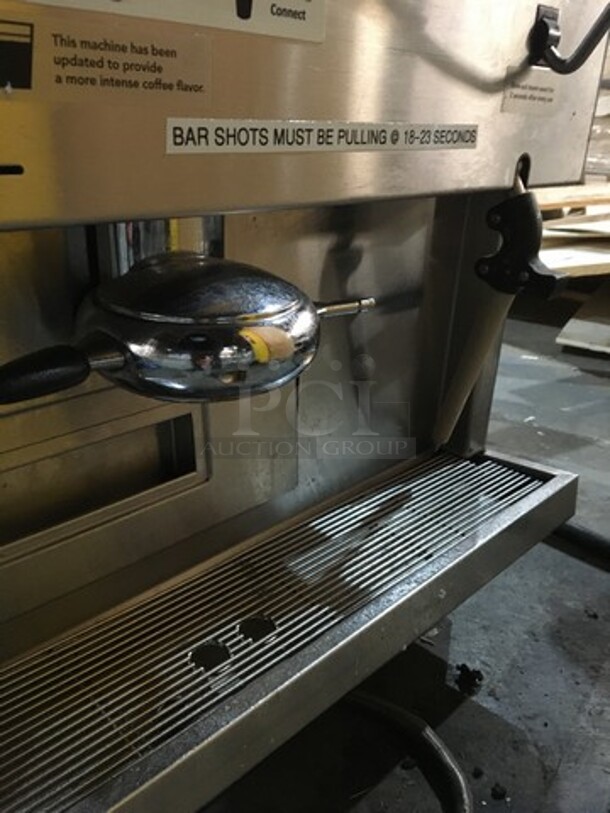 Thermoplan Commercial Countertop Automatic Expresso Machine! Mastrena Series! With Steam Wand! All Stainless Steel Body! With Digital Touch Controls! - Image 9 of 12