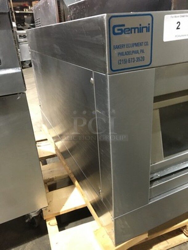 WOW! Sveba Dahlin Electric Powered Single Deck Baking/Pizza Oven! All Stainless Steel! Model DC12DD Serial M2049111/0313! 208/230/115V! On Commercial Casters! - Image 2 of 9