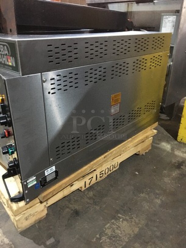 WOW! Sveba Dahlin Electric Powered Single Deck Baking/Pizza Oven! All Stainless Steel! Model DC12DD Serial M2049111/0313! 208/230/115V! On Commercial Casters! - Image 3 of 9
