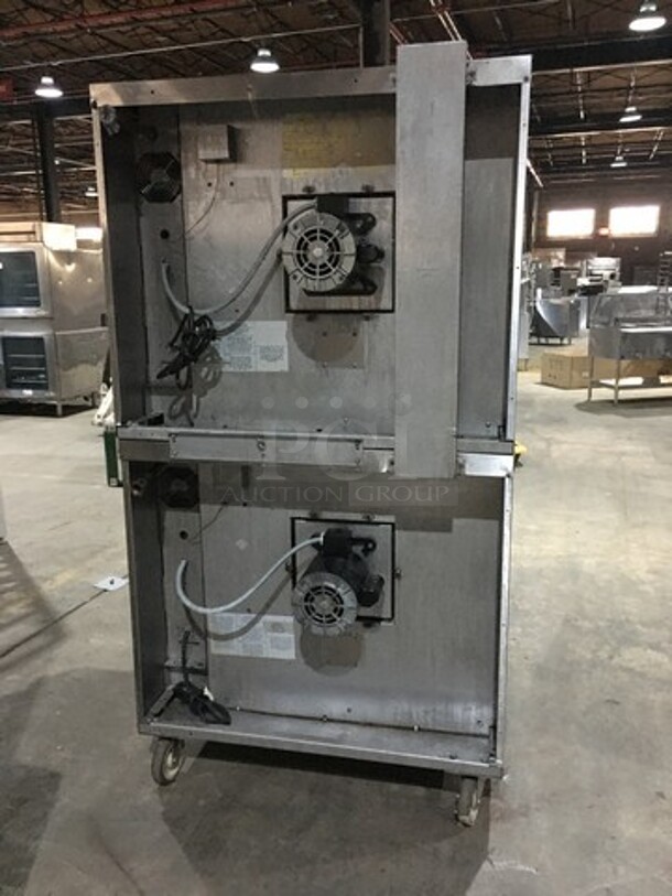 Garland Commercial Natural Gas Powered Double Deck Convection Oven! With View Through Doors! Master 200 Series! All Stainless Steel! On Casters! 2 X Your Bid! Makes One Unit! - Image 3 of 10