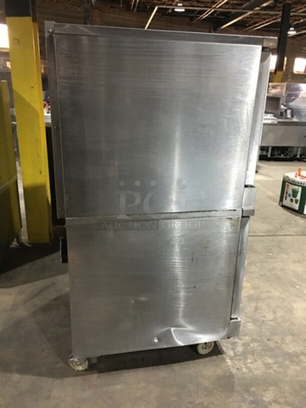 Garland Commercial Natural Gas Powered Double Deck Convection Oven! With View Through Doors! Master 200 Series! All Stainless Steel! On Casters! 2 X Your Bid! Makes One Unit! - Image 4 of 10