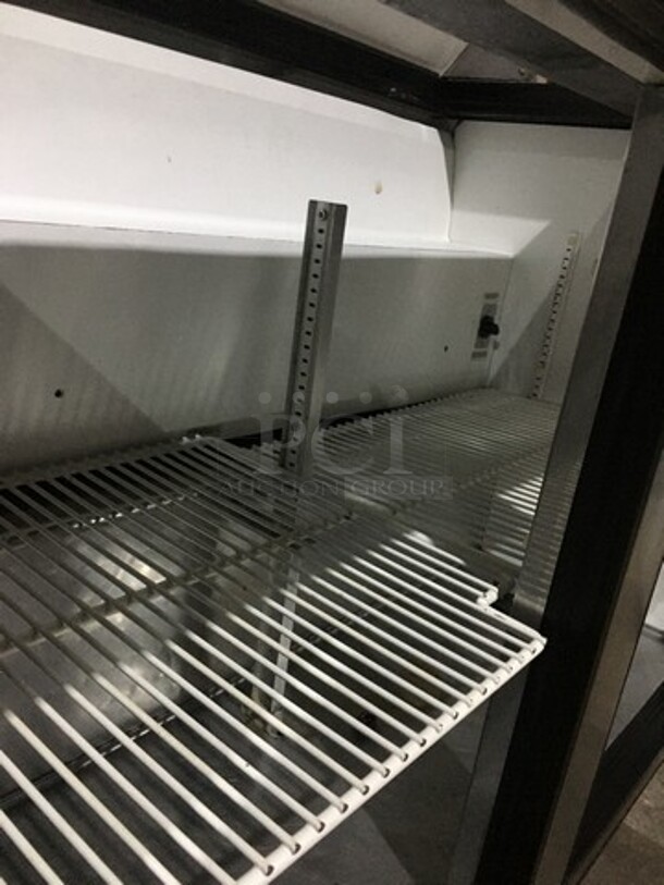 True Commercial Refrigerated Sandwich Prep Table! With 2 Door Underneath Storage Space! All Stainless Steel! Model TSSU4812 Serial 13941123! 115V 1Phase! On Commercial Casters! - Image 7 of 11
