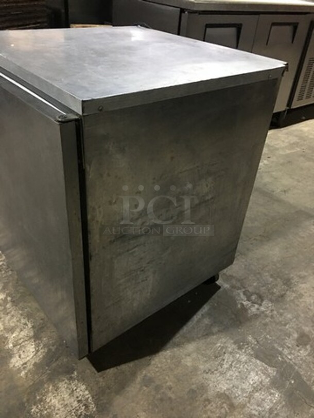 Delfield Commercial Single Door Lowboy/Worktop Cooler! With Metal Racks! All Stainless Steel! - Image 2 of 8