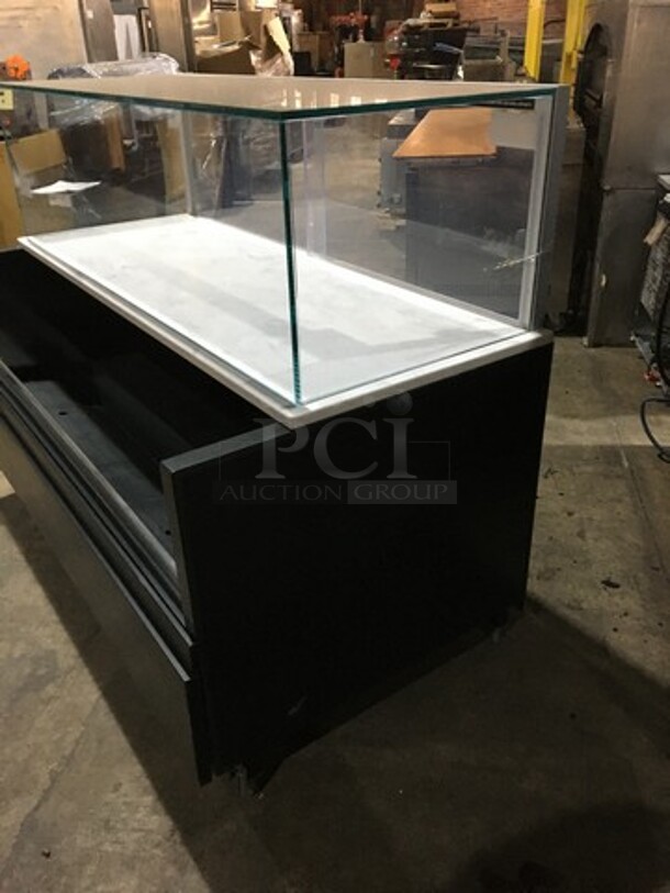 Structural Concepts Commercial Refrigerated Open Grab-N-Go/Display Case Combo! With 2 Sliding Rear Doors! On Commercial Casters! Model SBZ6652DR Serial 0912380GU318110! 220V 1Phase! - Image 2 of 10