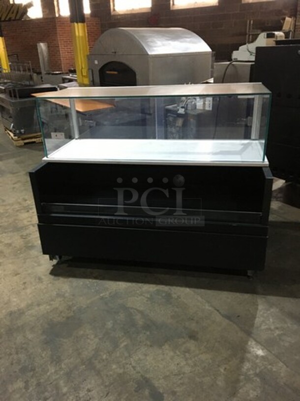 Structural Concepts Commercial Refrigerated Open Grab-N-Go/Display Case Combo! With 2 Sliding Rear Doors! On Commercial Casters! Model SBZ6652DR Serial 0912380GU318110! 220V 1Phase! - Image 10 of 10
