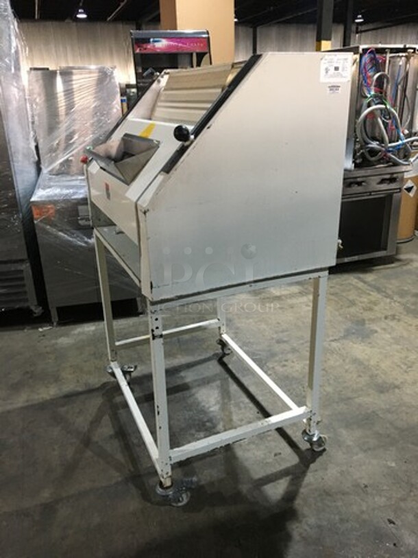 JAC Electric Powered Floor Style Baguette Molder/Former Machine! Model FACM1 Serial 040609! 208/240V 3Phase! On Commercial Casters!  - Image 2 of 12