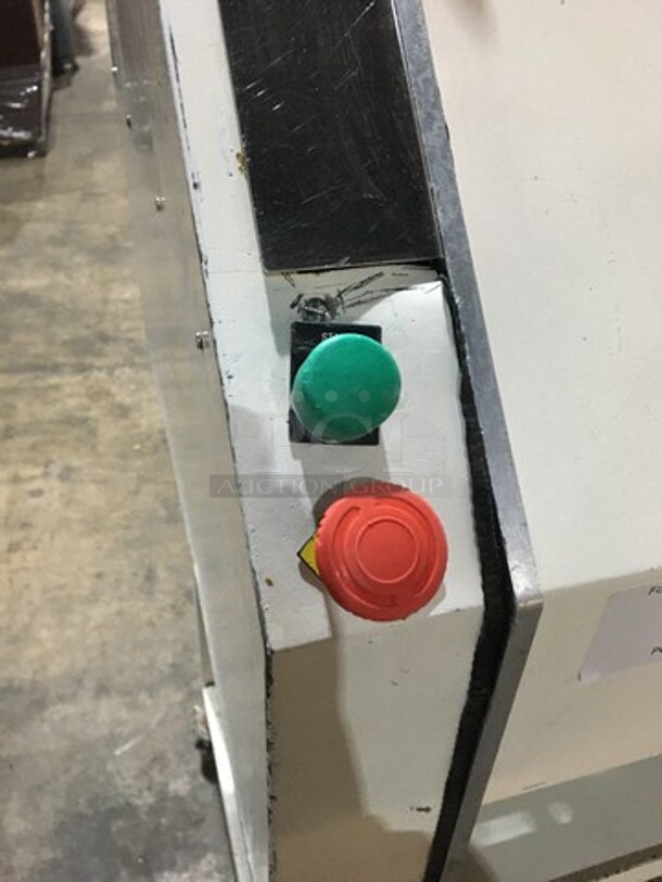 JAC Electric Powered Floor Style Baguette Molder/Former Machine! Model FACM1 Serial 040609! 208/240V 3Phase! On Commercial Casters!  - Image 7 of 12