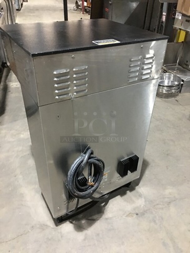 Bunn Commercial Countertop Dual Coffee Brewing Machine! With Hot Water Dispenser! All Stainless Steel Body! Model DUALTFDBC Serial DUAL111944! 120/240V 1Phase! On Legs! - Image 4 of 9