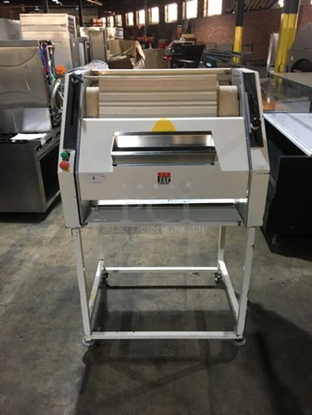 JAC Electric Powered Floor Style Baguette Molder/Former Machine! Model FACM1 Serial 040609! 208/240V 3Phase! On Commercial Casters!  - Image 10 of 12