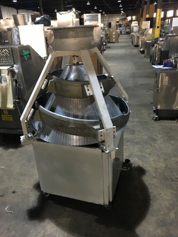 Nice! Polin Commercial Floor Style Conical Dough Rounder Machine! Model Conical Rounder Serial 30161! 220V!  - Image 3 of 10