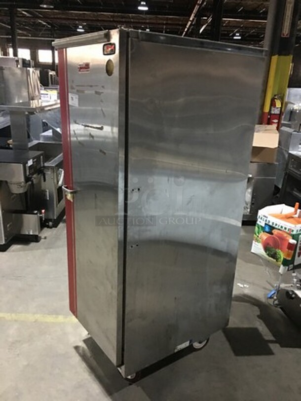 Carter Hoffmann Stainless Steel Food Warming/Proofing Cabinet! Holds Full Size Trays! On Commercial Casters! Model MD110PS! 120V! - Image 2 of 9