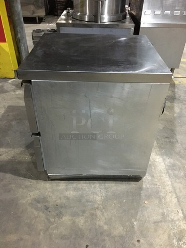 Continental Commercial Refrigerated Lowboy Cooler! With 2 Drawers Underneath! All Stainless Steel! Model SW27 Serial 15079269! 115V 1 Phase! No Compressor/Remote Compressor! - Image 3 of 8