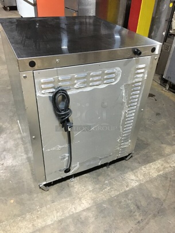 Continental Commercial Refrigerated Lowboy Cooler! With 2 Drawers Underneath! All Stainless Steel! Model SW27 Serial 15079269! 115V 1 Phase! No Compressor/Remote Compressor! - Image 4 of 8