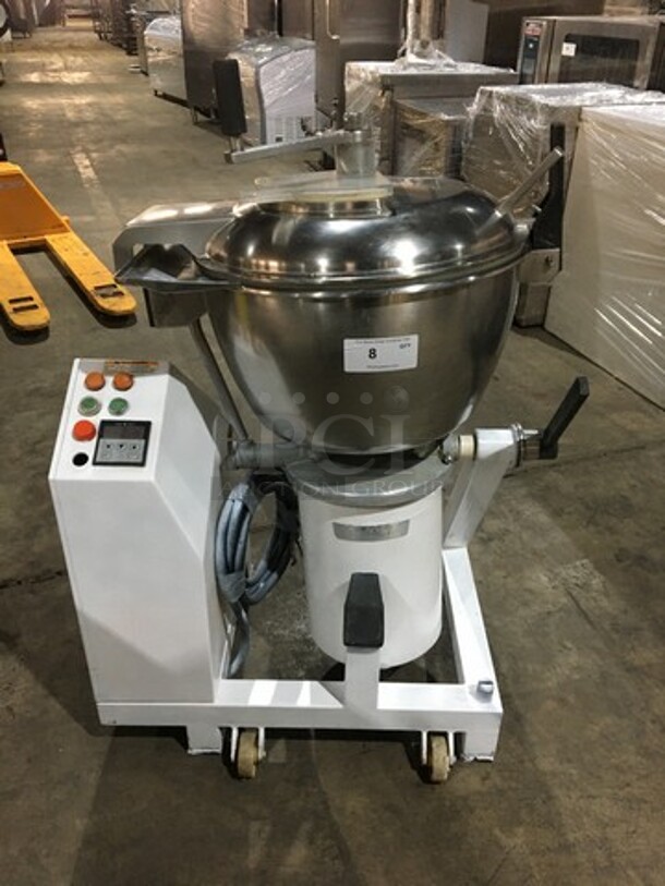 FAB! Stephan Commercial Floor Style Vertical Cutter/Mixer! Working When Removed!
