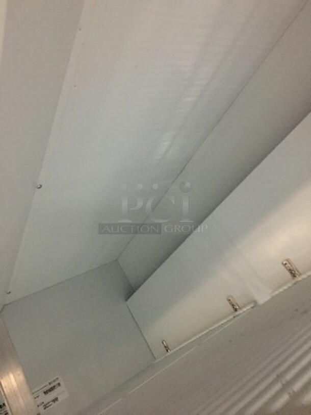 Habco Commercial 2 Door Reach In Refrigerator Merchandiser! With Poly Coated Racks! Model ESM42 Serial 42024497! 115V 1Phase!
 - Image 7 of 9