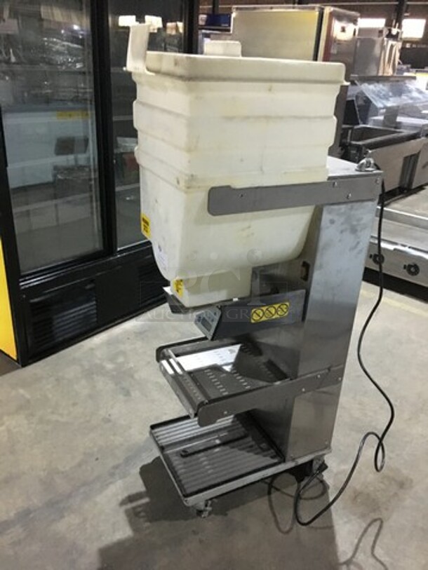 NICE! Automated Equipment Commercial Automated Fry Dispenser! All Stainless Steel Body! Model GDF14EL Serial 14ER1007B00998! 120V! On Commercial Casters! - Image 2 of 9