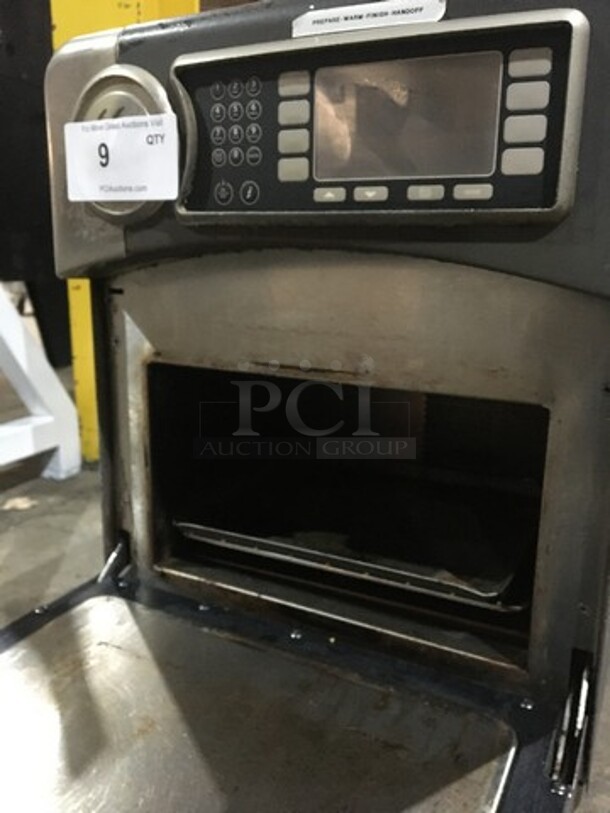 NICE! 2016 Turbo Chef Commercial Countertop Turbo Oven! Model NGO Serial NGOD29258! 208/240V 1Phase! On Legs! - Image 6 of 9